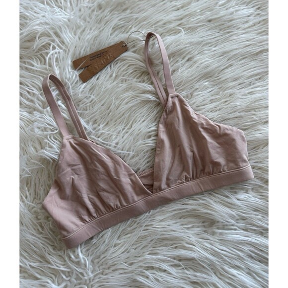 Skims Fits Everybody Triangle Bralette Mica Size Medium - Picture 2 of 7
